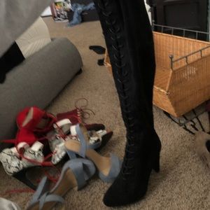 Over the knee boots